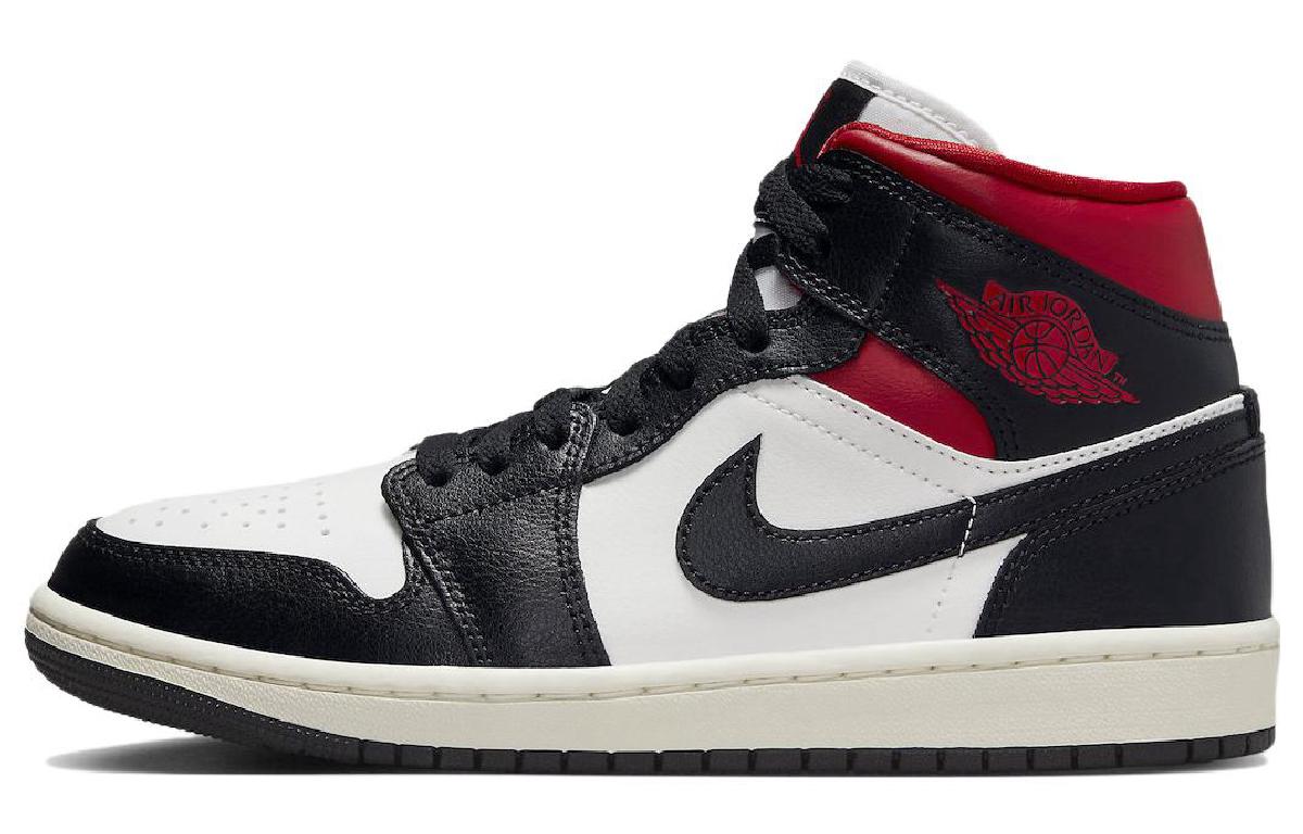 Jordan Air Jordan 1 Mid Black White Red