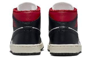 Jordan Air Jordan 1 Mid Black White Red