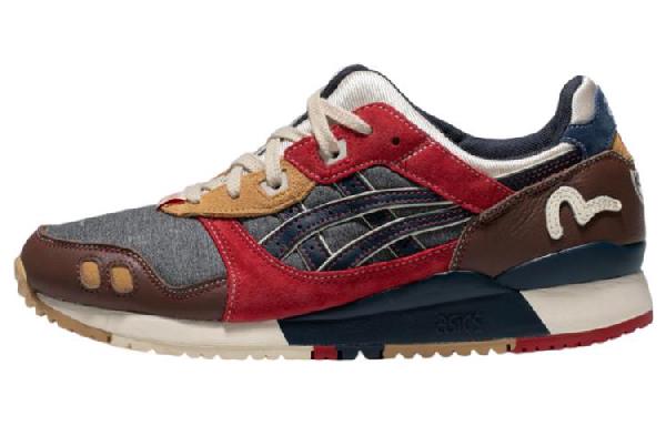 EVISU x Asics Gel-Lyte 3 Red Brown