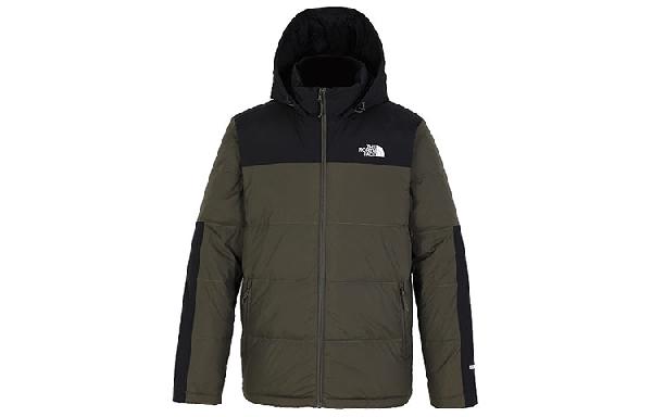 The North Face Insulated Waterproof Hoodie Military Green