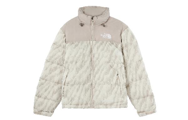 The North Face 1996 Retro Nuptse Silver Grey White
