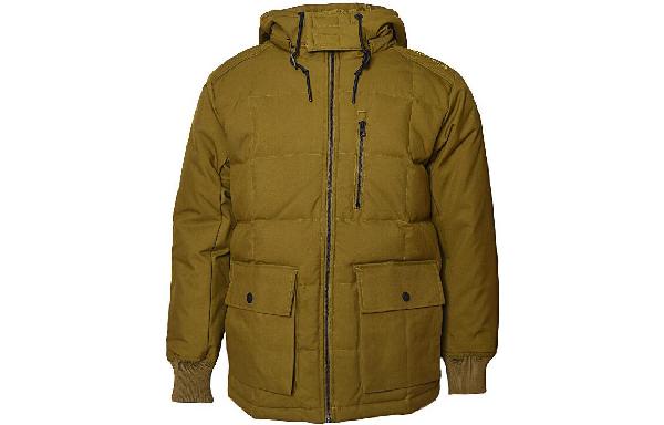 Converse Down Hoodie Jacket Green