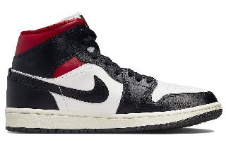 Jordan Air Jordan 1 Mid Black White Red